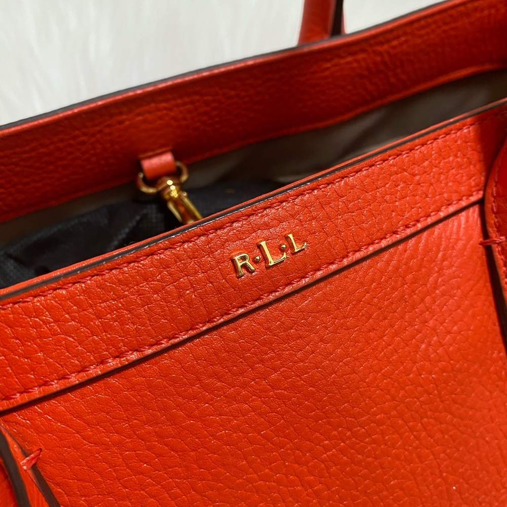Ralph Lauren Neon Orange Bag - Picture 5 of 8